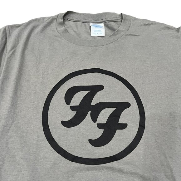 Foo Fighters Black Circle Logo T-Shirt - Picture 3 of 4